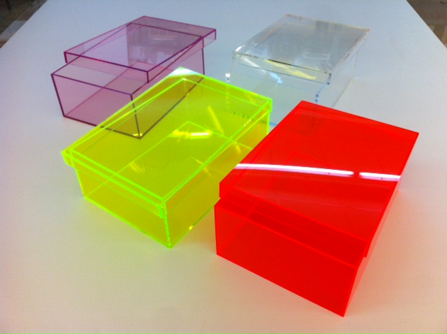 Boite Plexiglas avec Couvercle